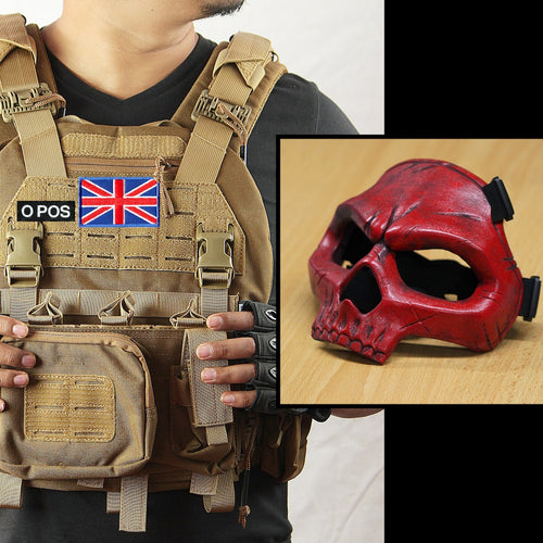 Desert vest - Gloves - Mask